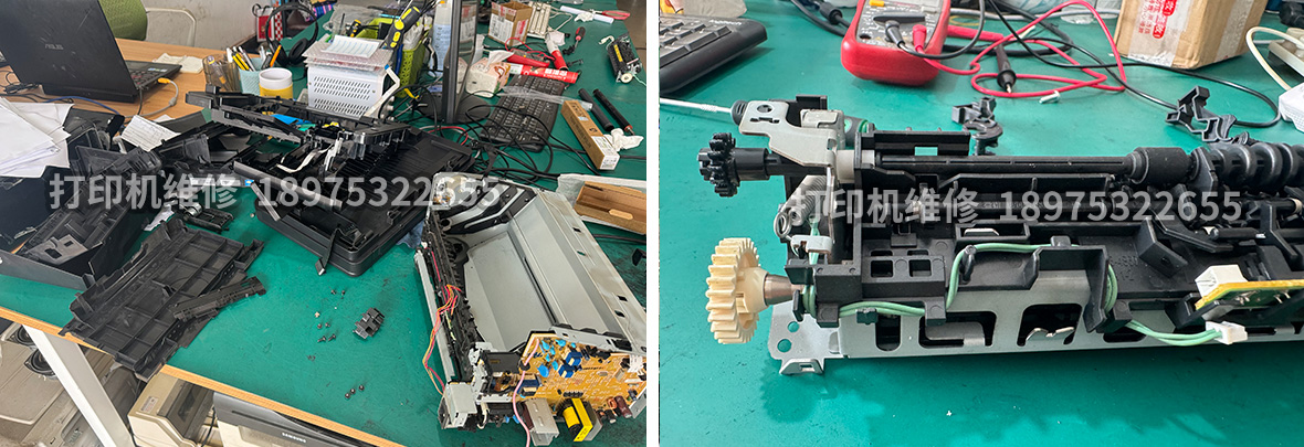 打印机卡纸故障深度检修实拍